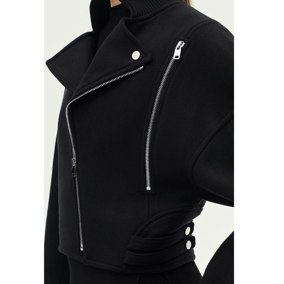 Manteco wool biker jacket ZW collection - Picture 4 of 14